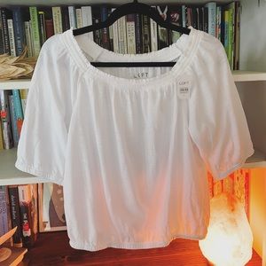 Loft BRAND NEW M off-the-shoulder top ✨